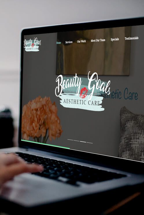 Beauty Goals Aesthetics Website