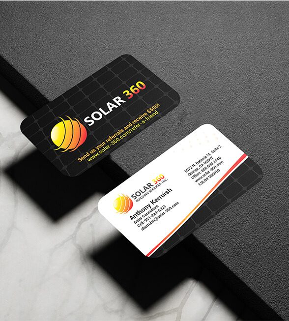 Solar 360 Business Cards