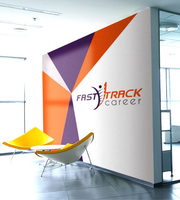 Fast Track Career Logo Design