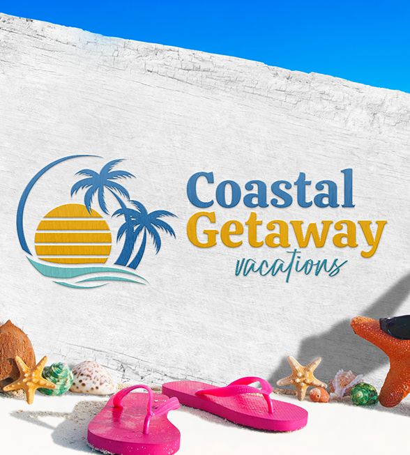 Coastal Getaway Logo Design